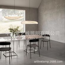 桑蚕丝飞艇吊灯，现代风格飞鱼吊灯