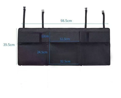 Car Trunk Storage Hanging Car storage bag/box - black-umbrella-strap