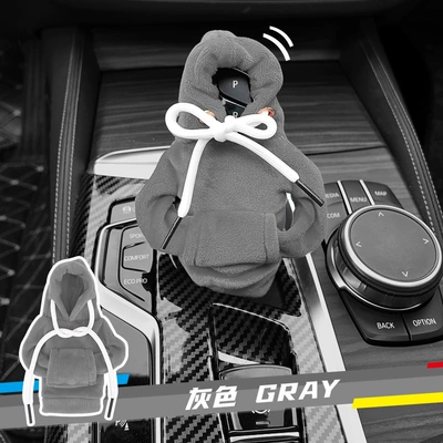 Shift Lever, Sürətlər qutusu və əl tormozu başlıqları - gray-sweatshirt