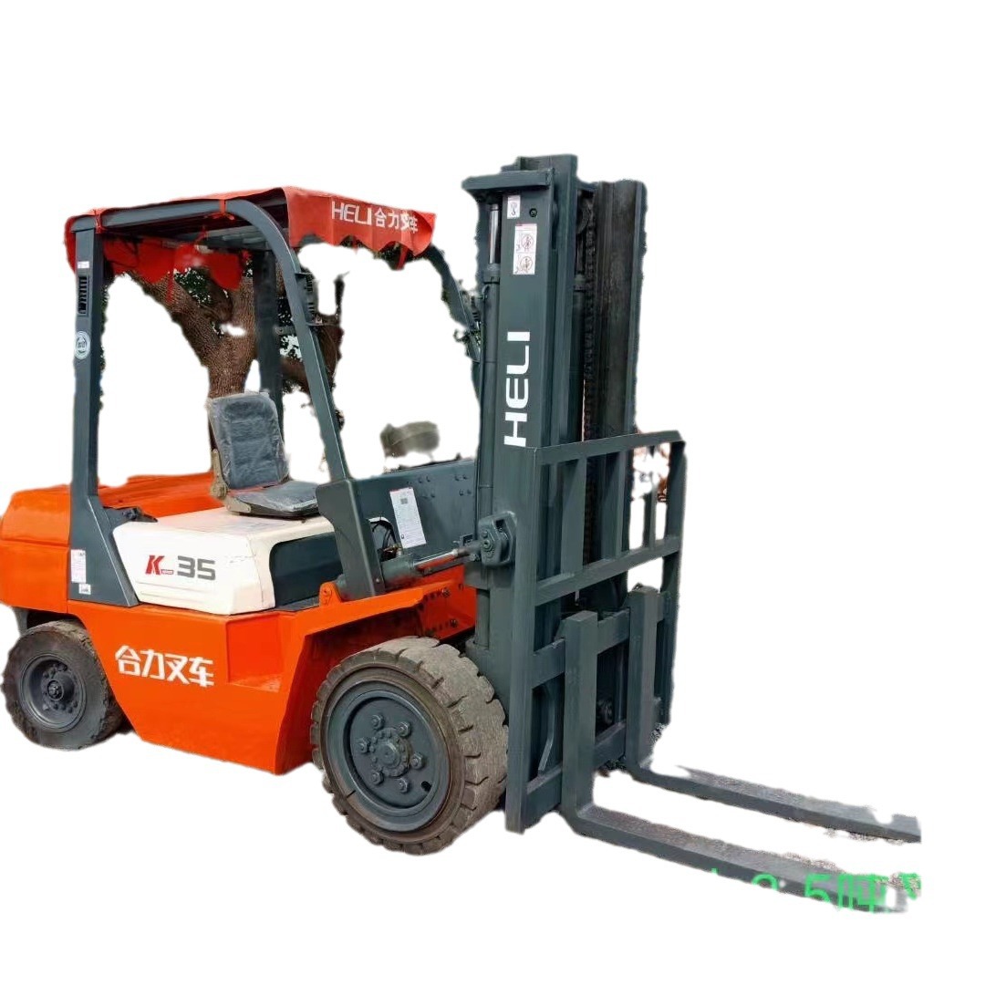 Shaoguan de segunda mano carretilla elevadora Hangzhou 3 toneladas 4 toneladas 5 toneladas 6 toneladas 7 toneladas 10 carretilla elevadora automática electrónica