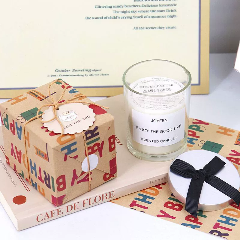 Aromatherapy, perfumed candle indoor for elementary school students, Birthday gift, long-term effect