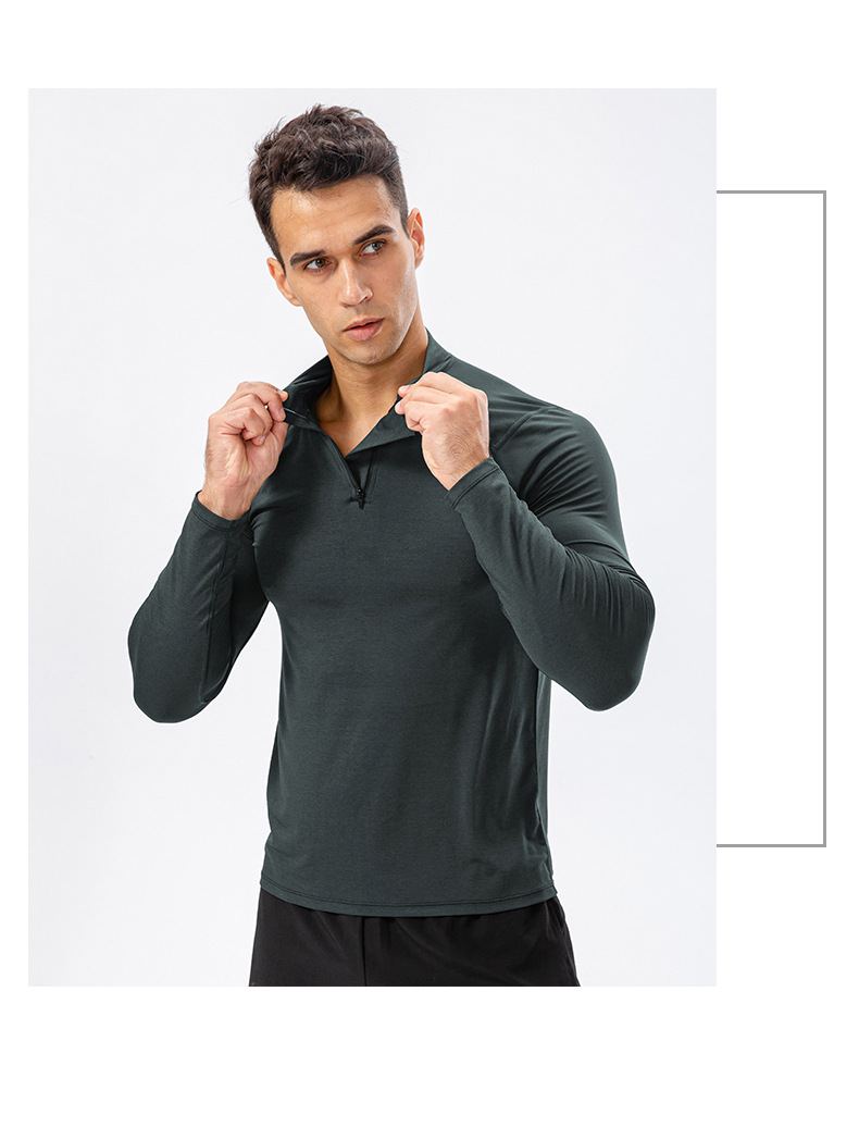 Men's Solid Color Hoodie Men's Clothing display picture 4