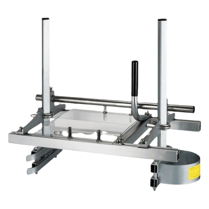 Fabricantes al por mayor estante de aserradero de corte transversal máquina de madera abridor soporte de aserrado motosierra motosierra marco de placa abierta