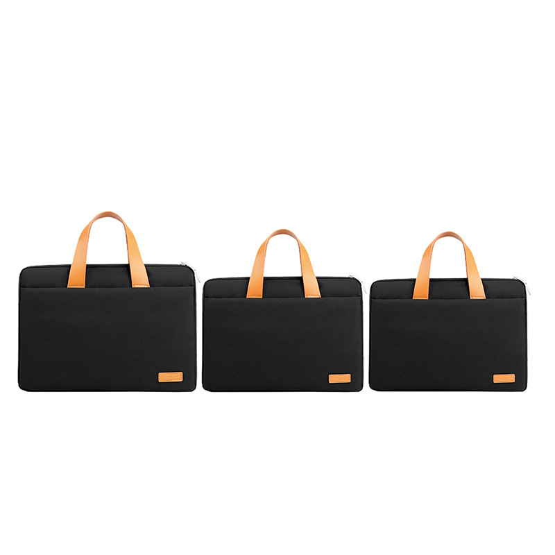 Bolso para portátil de negocios 2024 para hombres y mujeres, bolso de mano y bandolera, funda para computadora de 13/14/15 pulgadas