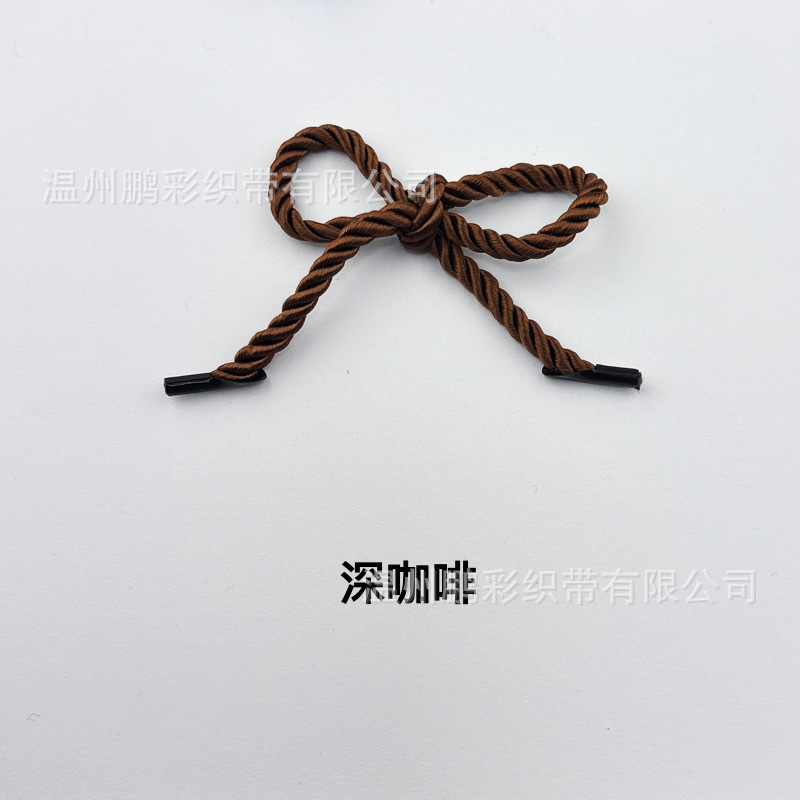 Cuerda de 3 Cabos para Bolsa de 4 mm de Poliéster y TPU para Bolsas de Regalo y Papel