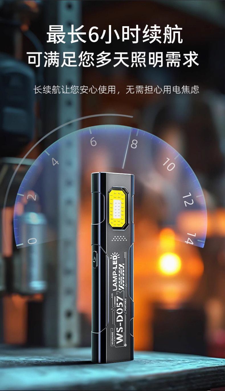 High-brightness rechargeable flashlight with long battery life, lithium battery, outdoor zoomable long-range torch, compact, portable, multifunctional, and durable