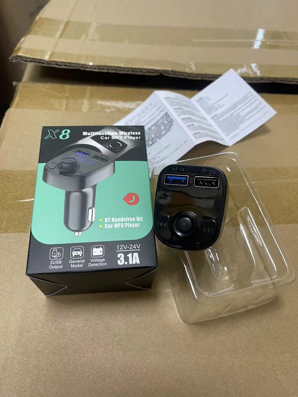 国境を越えた電子商取引メーカー直販車載 Bluetooth MP3 プレーヤーハンズフリー通話音声ブロードキャスト PD 高速充電 U ディスク|undefined