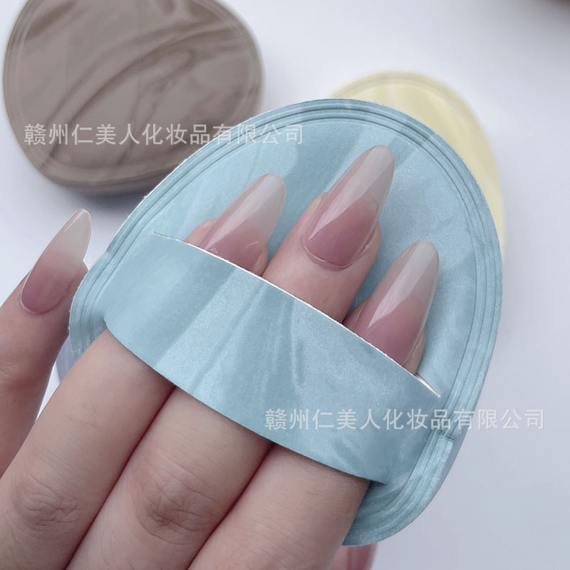 新商品 アルパインレザーマシュマロパフ 大型増粘RUBYCELL素材ファンデーション専用パフ|undefined