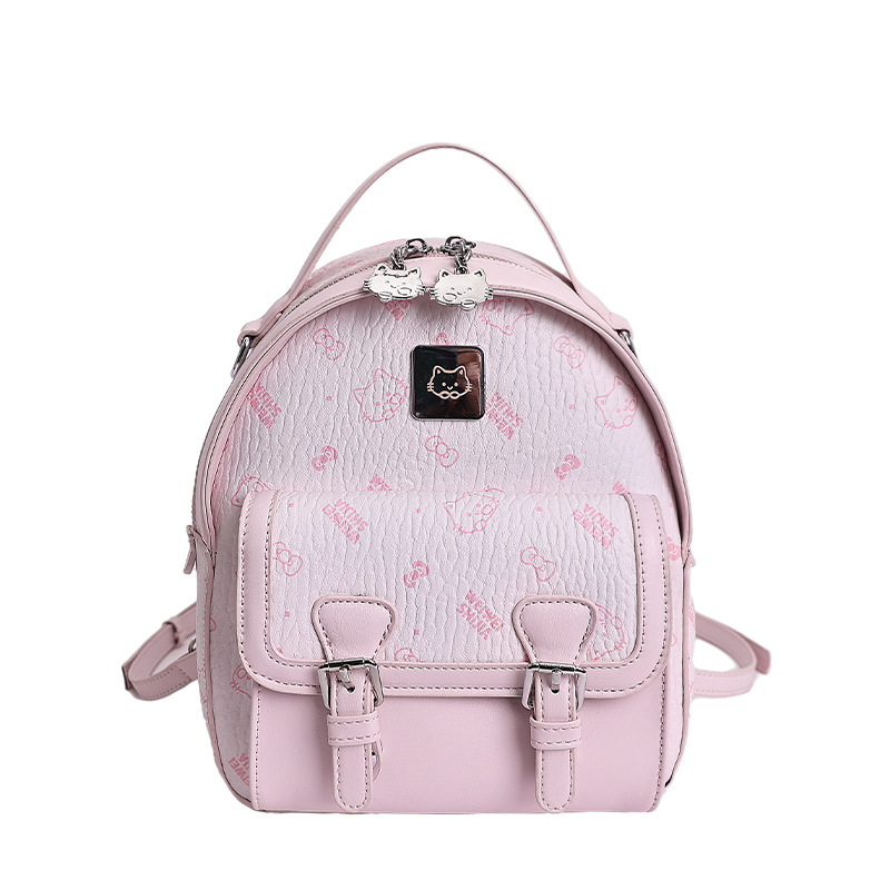 Moda extranjera estilo coreano simple sensación diaria 2026 nuevo hombro mochila bolsa de cubo portátil temperamento casual