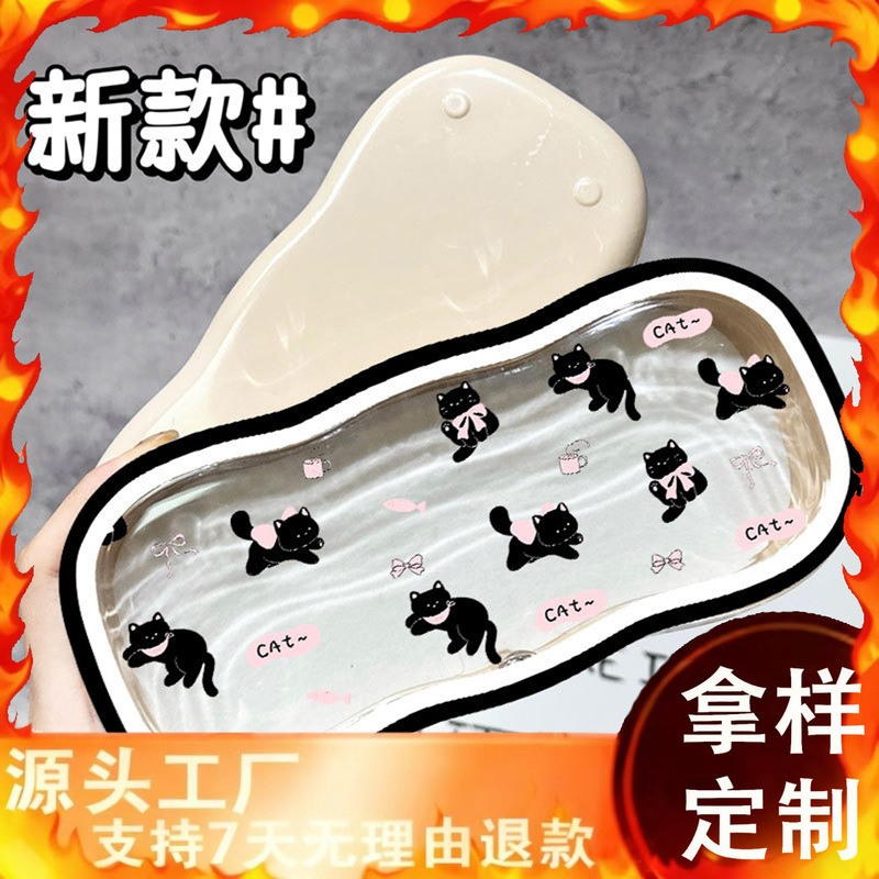 New High-Looking Transparent Myopia Glasses Case Niche Portable Student Sunglasses Storage Box for Men and Women Accessible Luxury Ins Style New High-Looking Transparent Myopia Glasses Case Niche Portable Student Sunglasses Storage Box for Men and Women Accessible Luxury Ins Style