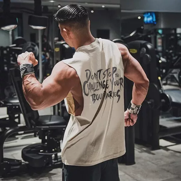 LYFT Summer New Fitness Sleeveless T-shirt Korean Loose Breathable Training Vest Basketball Clothes