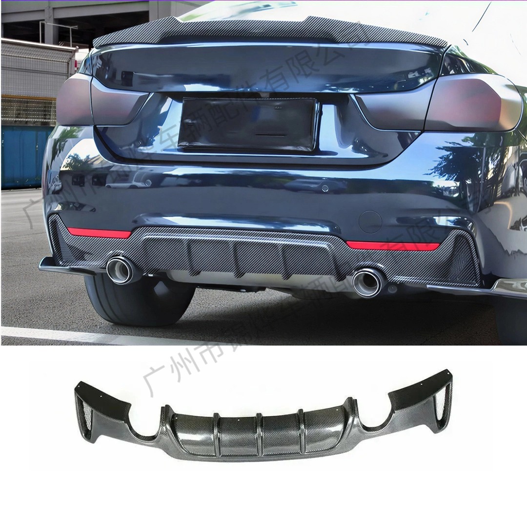 Suitable for BMW 4 Series 13-20 F32F33F36 two-door and four-door sports models, modified MP style rear spoiler