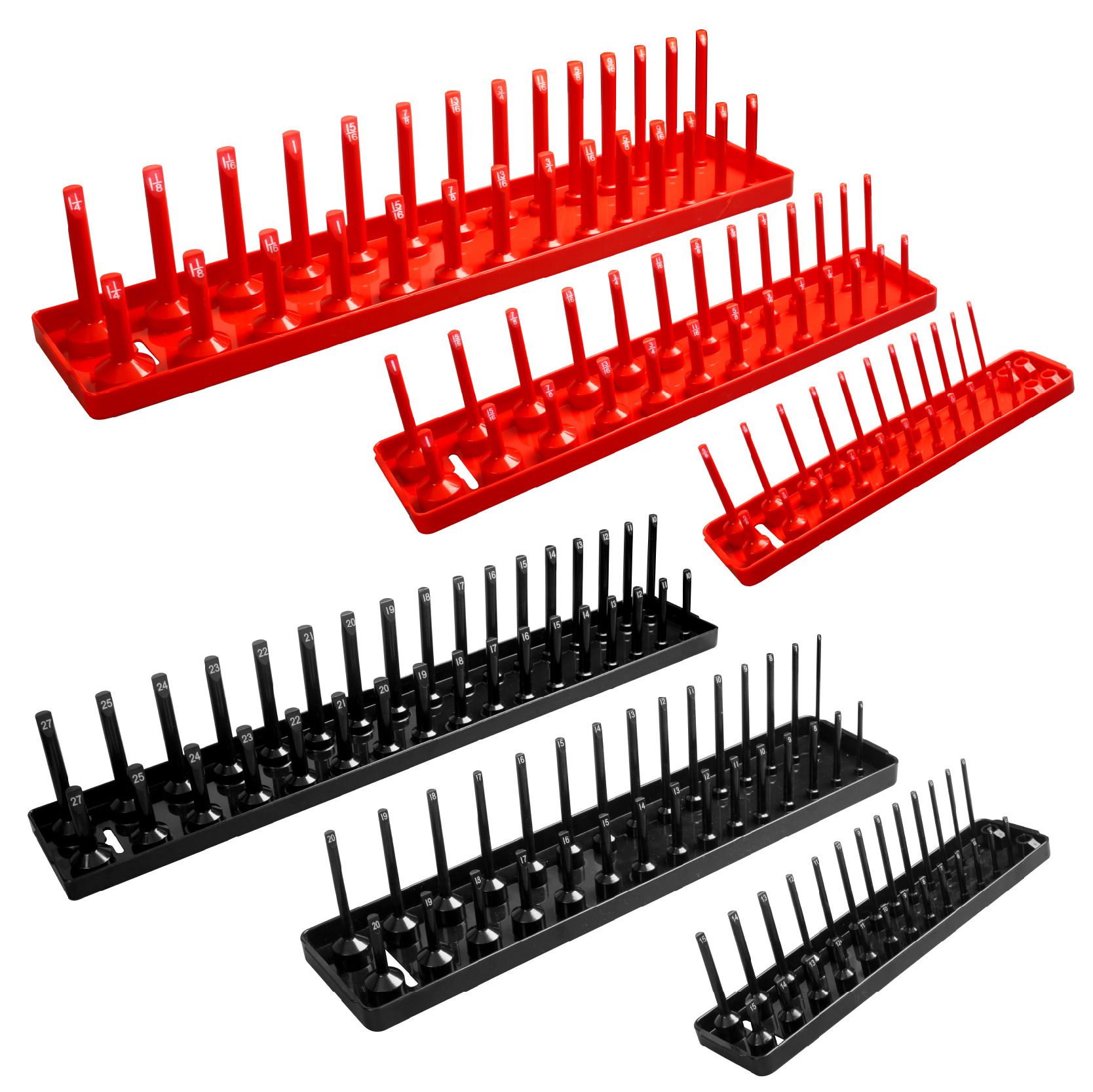 公制英制塑料套筒头收纳多功能支架长短杆架大中小飞整理放置收纳