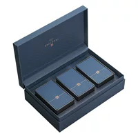 Высококачественная коробка чая упаковывая половина catty черный чай Tieguanyin утюг может Чай коробка Рок Чай Dahongpao Подарочная коробка пустая коробка оптом