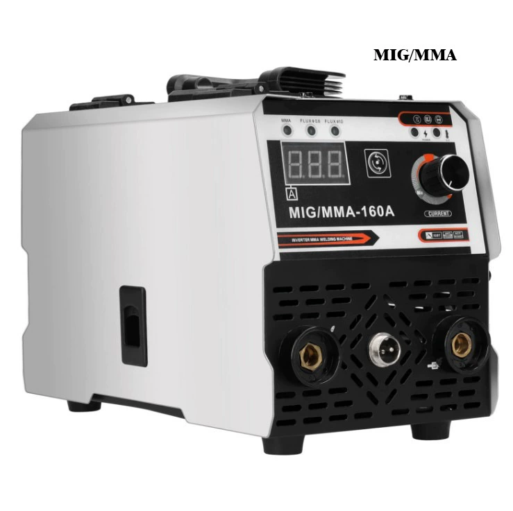 Hot-selling 120A US-regulated voltage 110-220V1kg airless two-protective welding machine MIG/MMA-160A