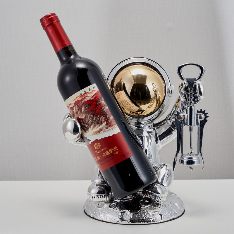 Nordic Light Luxury Astronaut Red Wine R...