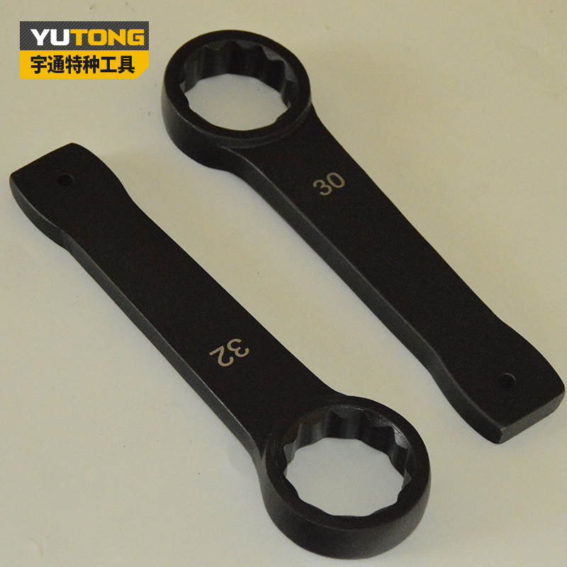 多功能维修开口S型发黑敲击扳手异形内梅花防爆梅花扳手批E18