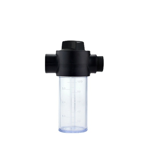 Lexia factory direct sales ABS transparent foam pot connector car wash water gun foam spray pot set home car wash