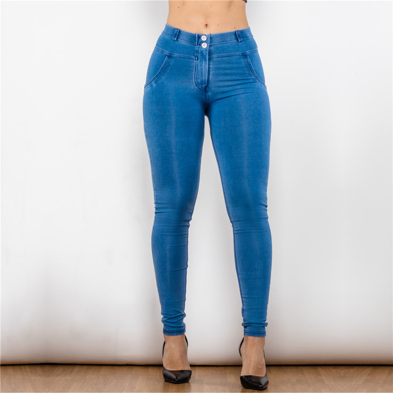 Shascullfitesの足のデニムのヒップのズボンのガードルの形の鉛筆のズボンの女性は痩せていて腹のズボンのクロスボーダーのヨーロッパを収めます。|undefined