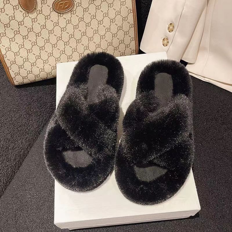 고급 크로스 스트랩 - 두께 4cm - 블랙