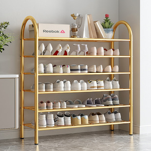 Simple Shoe Rack Household Doorway Storage Shoe Cabinet Entrance Hall Multi-storey Dormitory Corridor Balcony Indoor Storage Rack Peng Quan