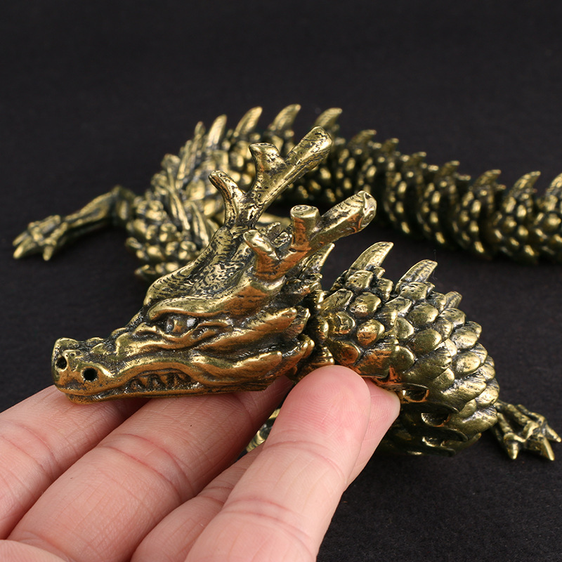Cross-border Hot-selling Antique Antique Old 3D Living Dragon Ornaments Exhibition Hall Decoration Zodiac Dragon Crafts Collection Cross-border Hot-selling Antique Antique Old 3D Living Dragon Ornaments Exhibition Hall Decoration Zodiac Dragon Crafts Collection