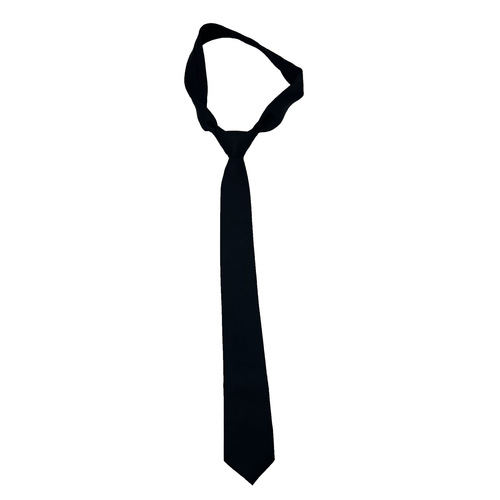 Tie for women hand-tied student solid color basic black small tie short style handsome casual versatile decorative trendy