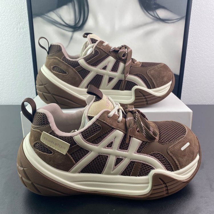 Breathable sports fashionable trend two-tone comfortable footwear…