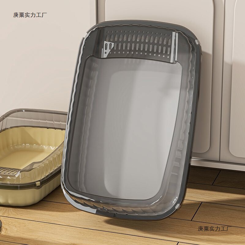 Extra Large Trash Can, Cat Litter Box, Anti-Splash Cat Supplies, Enclosed Cat Toilet, Trash Can, Deodorant