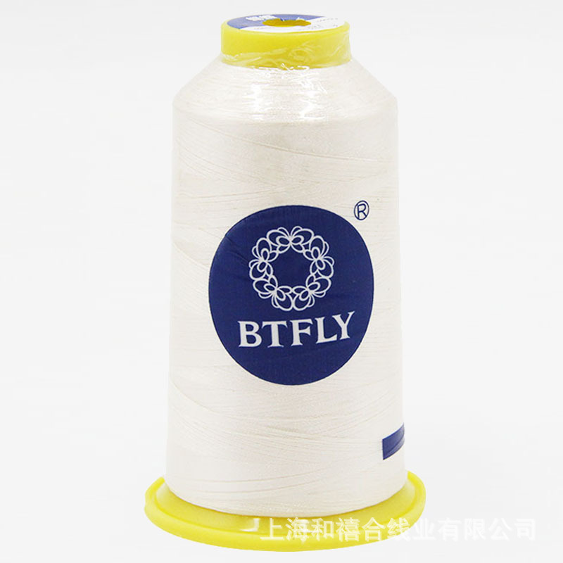 Mariposa marca hilo de bordado 108D / 2 hilo de bordado de poliéster de alta temperatura no desvanecerse calidad ecológica resistente al lavado brillante