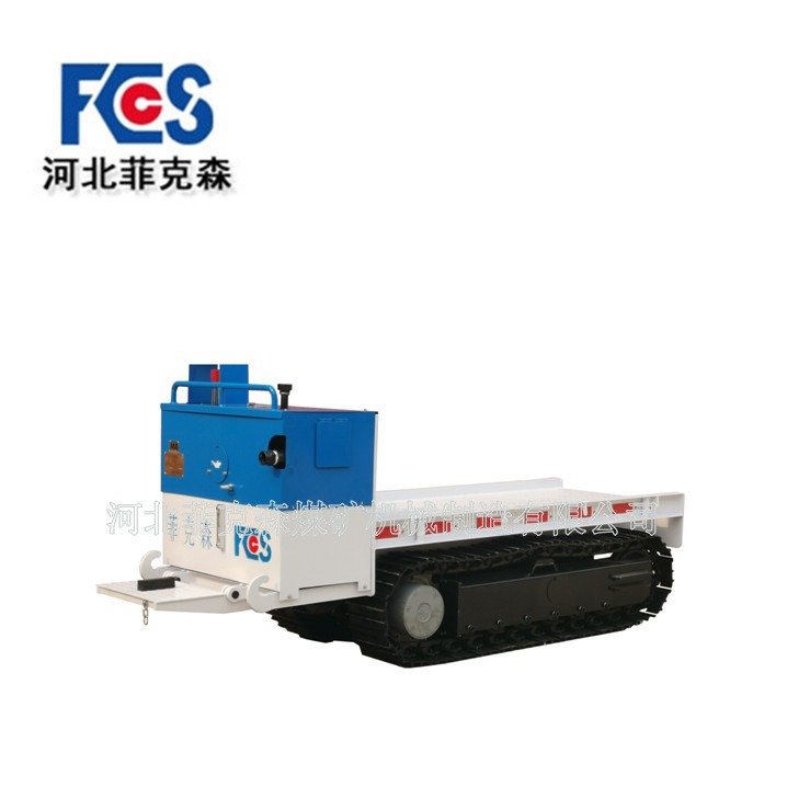 直销矿用气动履带式平板车MPCQL-3.5S井下货物运输额定载重3.5t