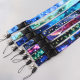 Vast starry sky marble mobile phone lanyard with buckle Key U disk pendant pendant school card holder lanyard in stock