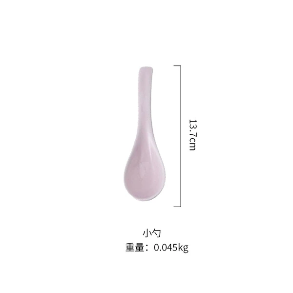 Small soup spoon (Night Sakura Fan)