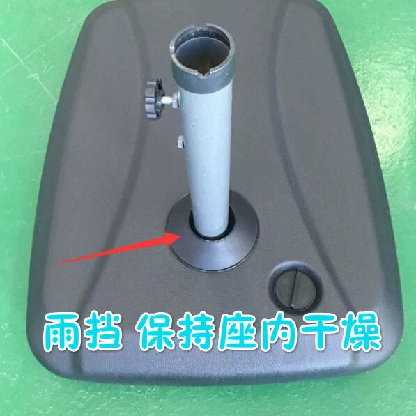 Завод прямые поставки солнцезащитный зонтик база боковая зонтик база банан зонтик база для инъекций воды инъекция воды песок заполнение простой колесная база