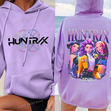 Kpop Demon Hunters Kids Clothes 2025 Hot Movie Print Men Wom