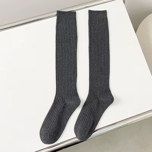 Calf socks deep gray