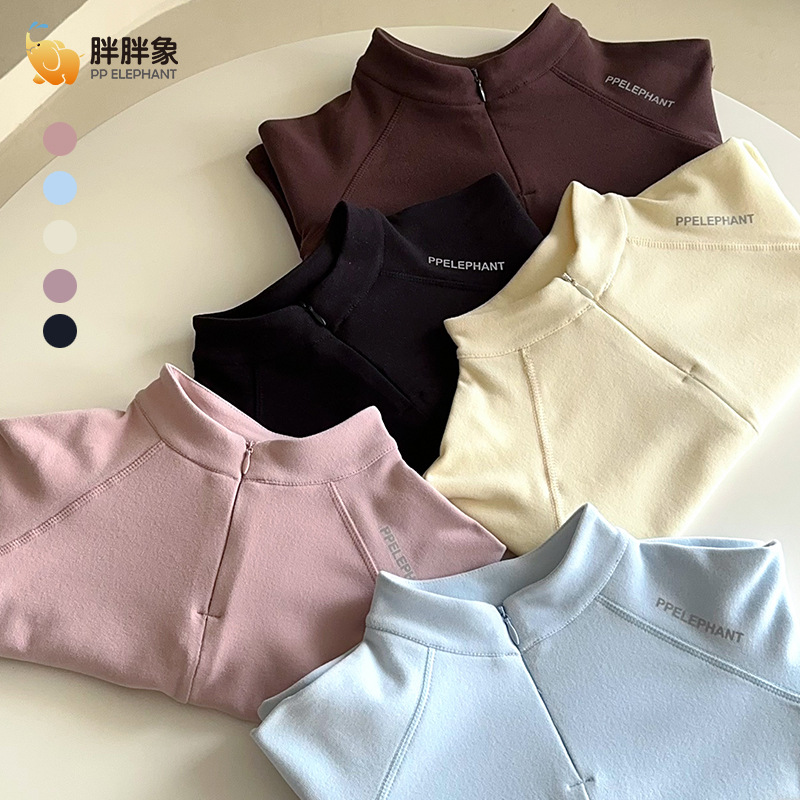 男女童儿童中大小孩打底衫内搭外穿2025新款春秋长袖德绒上衣T恤