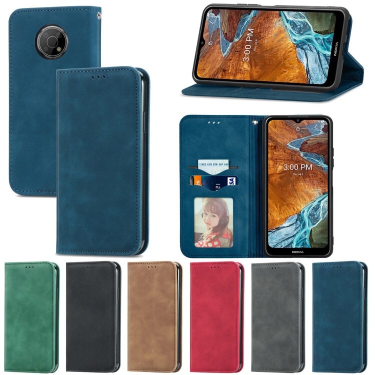 For Nokia C21 X100 G300 G11 G21 G50 C20 G10X10 retro suction leather case