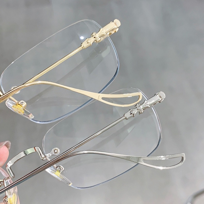 Nuevas gafas de lectura sin marco hombres de mediana edad y ancianos de alta definición anti-azul luz gafas de lectura mujeres en línea rojo mismo estilo gafas de lectura 3303