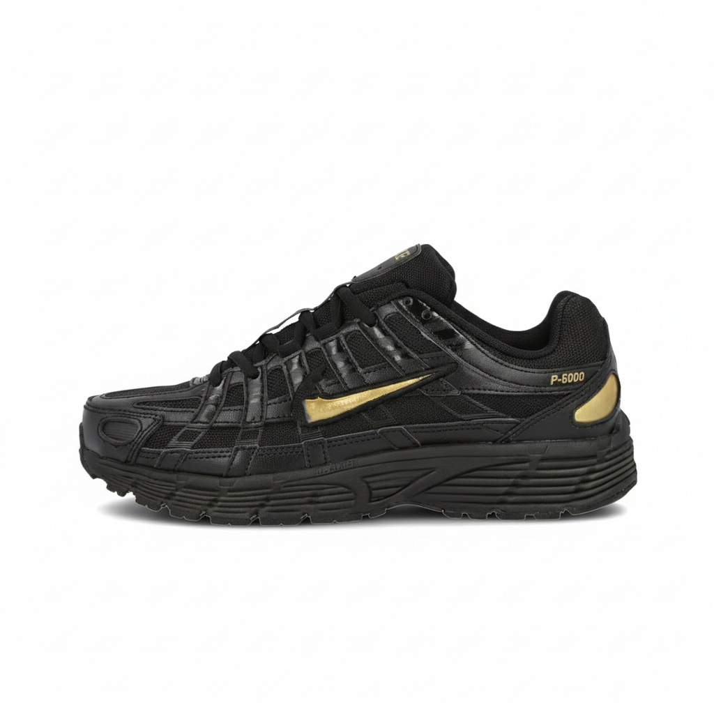Nike P-6000 Low Black Metallic Gold CJ9584-002