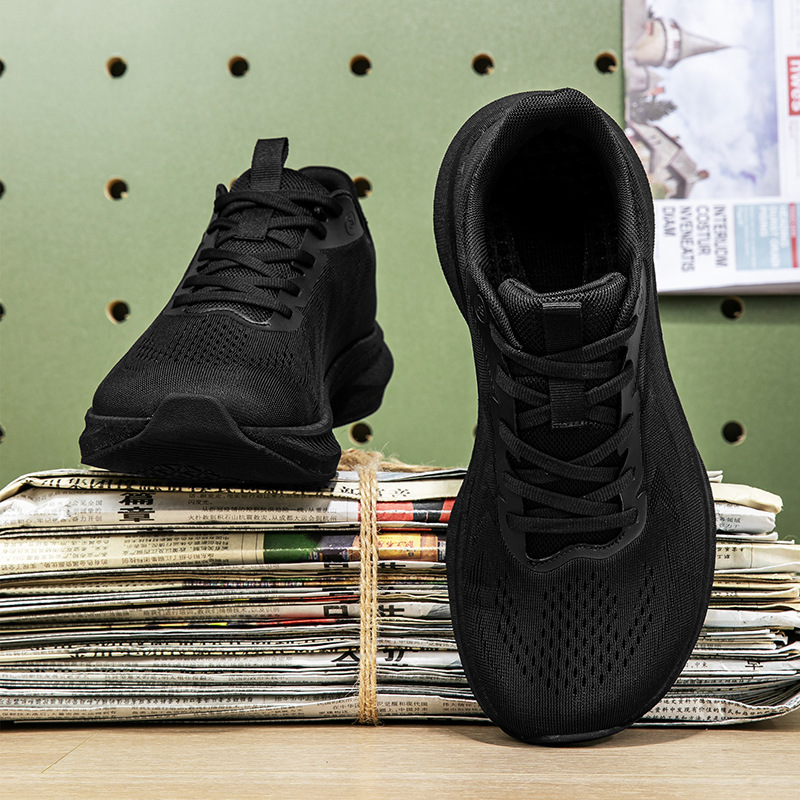 New Wide-Toe Wide-Last Men's Summer Mesh Breathable Casual Running Sports Shoes with Wide Toes and High Instep