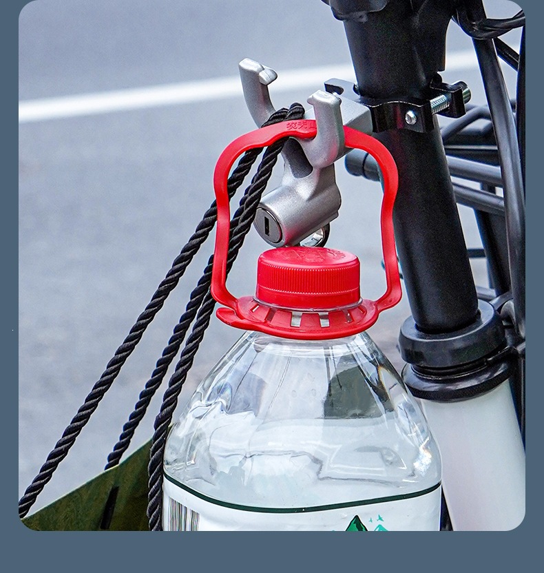 Motorcycle Helmet Lock, Electric Scooter Safety Helmet Fixed Lock, Electric Vehicle Key Hook Lock, Universal Hat Lock