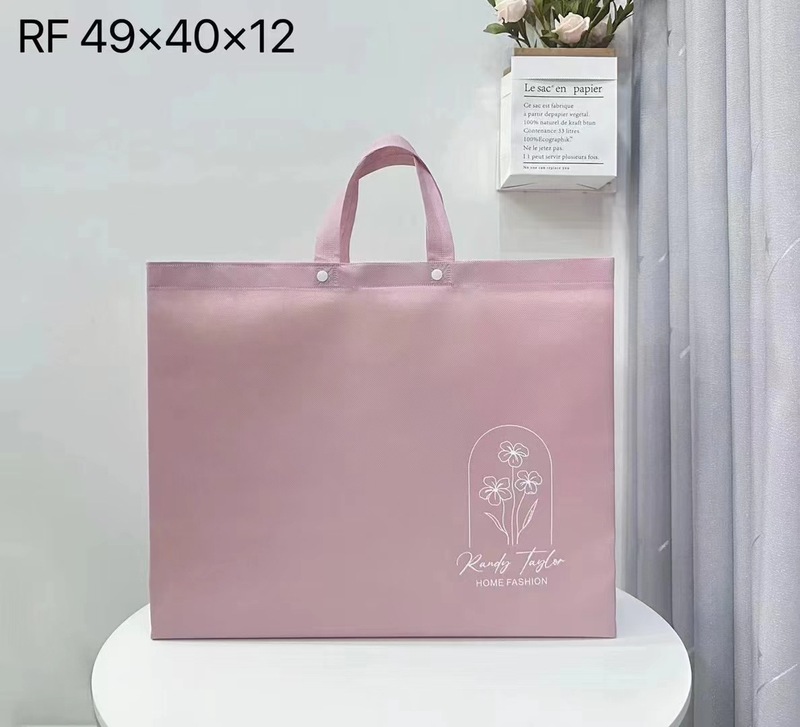 厚い不織布手提げ袋4点セットの家庭用寝具包装袋|undefined