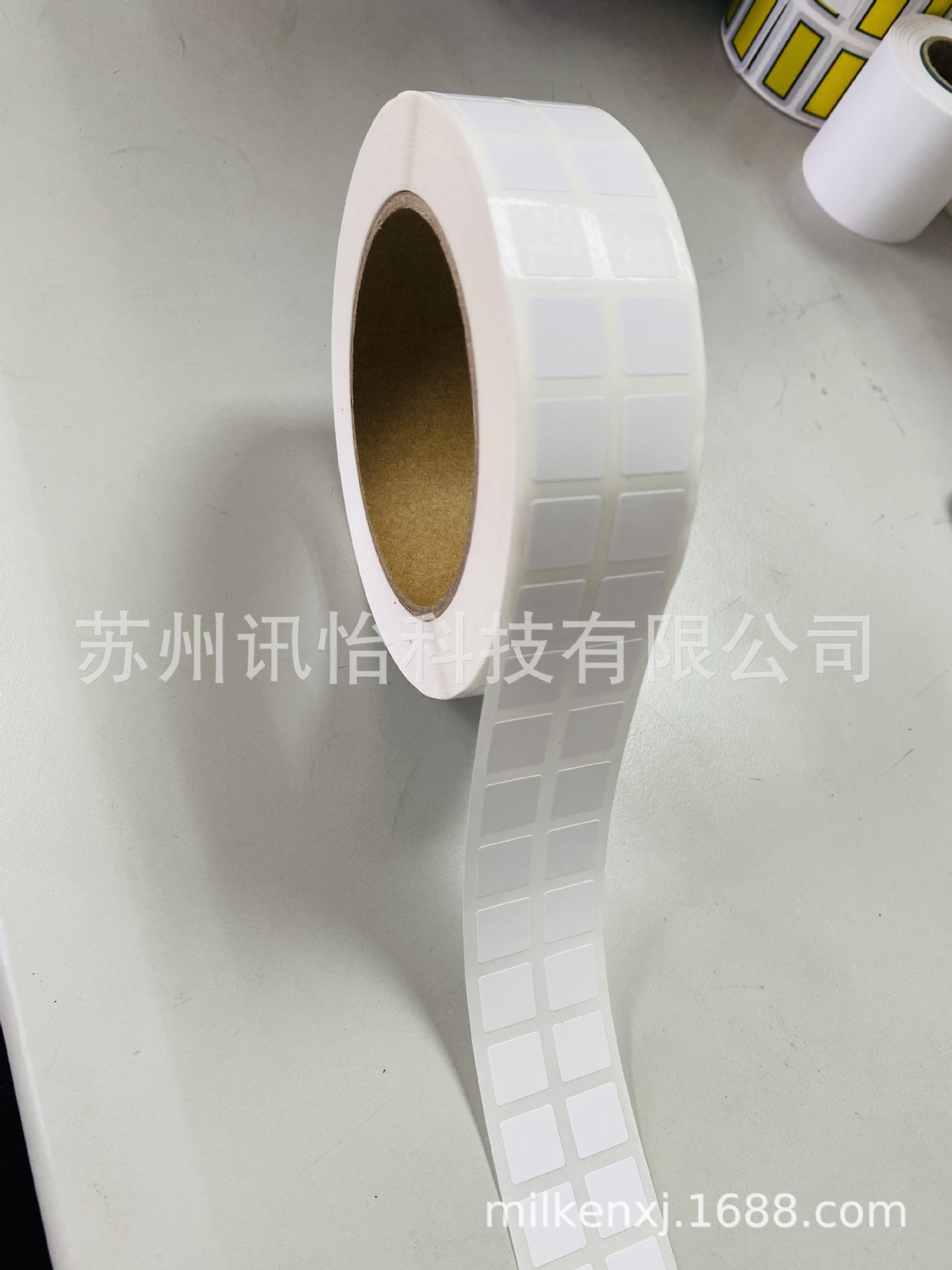 电器微小铭版条码PCB标签Micro labels定格銘板5.5x5.5mm商标纸/