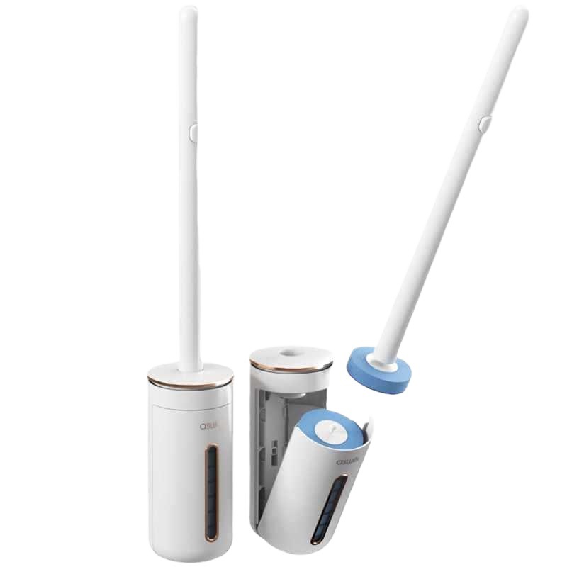 Esquina muerta doméstica sin limpieza colgada en la pared cepillo de lavado de inodoro cabeza de cepillo nuevo 2023 cepillo de inodoro desechable conveniente reemplazo