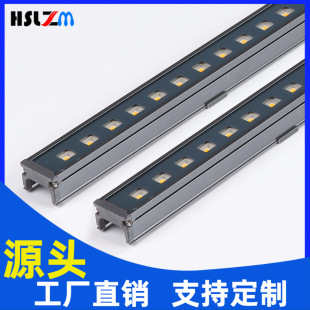 Spot wholesale outdoor Contour LED lamp waterproof line lamp exterior wall contour seamless docking 12W line lamp