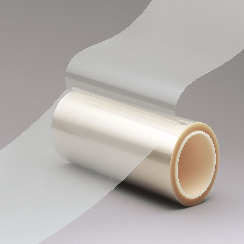 0.12mm厚钢化玻璃膜AB双面胶带 高透自动排气AB胶保护膜