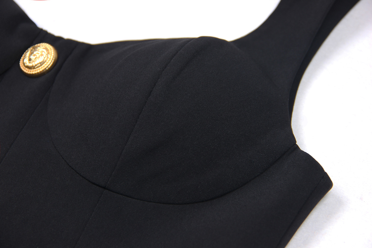 Summer Suspenders Vest A line Skirt Skirt Subnet Red Skirt Outfit Women