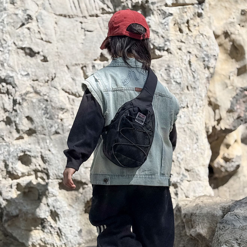 Corea del Sur estilo extranjero, bolsas de mano para niños y niñas, bolsas de pecho para niños, bolsas de taza de agua para viajes
