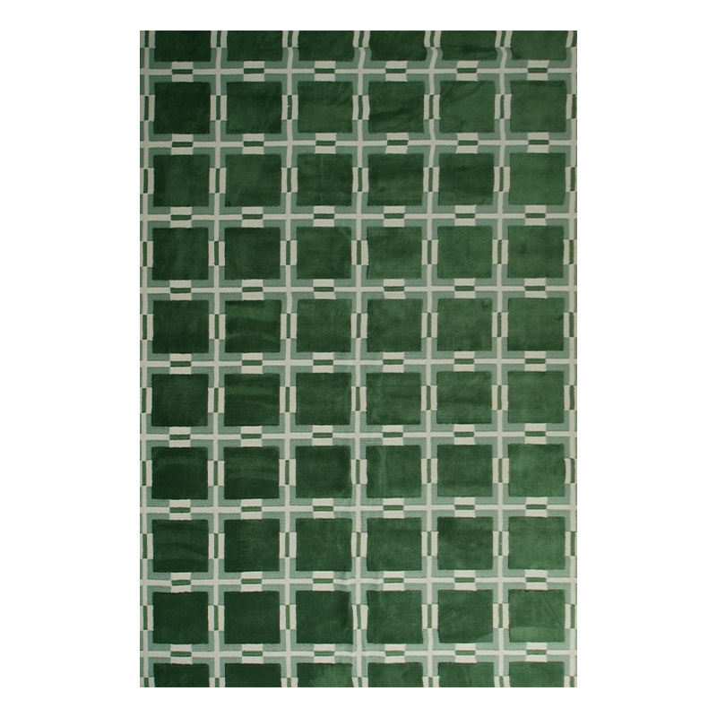 Fábrica de fuente de alta gama alfombra sala de estar dormitorio resistente a la suciedad fácil de cuidar mantas de mesa de té domésticas mantas de cama hechas a mano